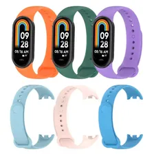 Ремешок силиконовый на Xiaomi Mi Band 8