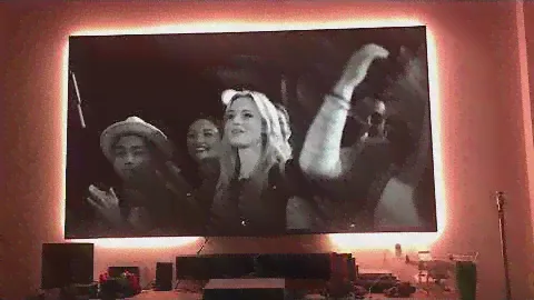 Xiaomi 150 on Grandview Ambient Light Rejection Screen 90"