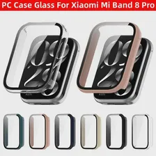 Защитный Чехол Для ПК Стекло Для Xiaomi Mi Band 8 Pro Смарт-Часы Протектор Экрана Бампер В Виде Ракушки Mi Band 8 Pro Mi Band8Pro Чехлы