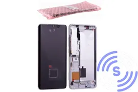 Дисплей для Xiaomi Mi Note 10/ Mi Note 10 Lite/ Mi Note 10 Pro (SP OR100% РАМ) (серебристый)
