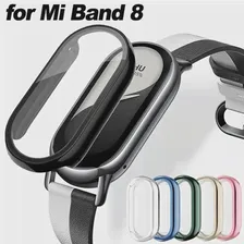 Для Xiaomi Mi Band 8 Чехол-накладка Против царапин Защитный Чехол с Защитной Пленкой для Экрана Mi Band 8 Аксессуары для Умных Часов