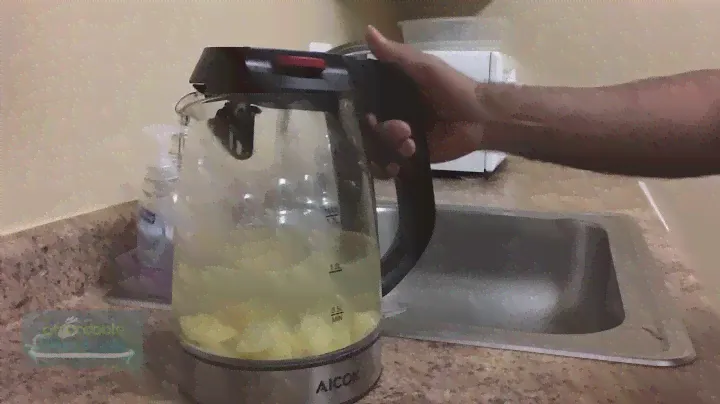 * How to Clean an Electric Glass Kettle in a most easiest way  * Aicok Electric Glass Kettle*