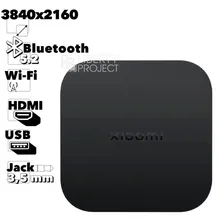 TV-приставка Xiaomi Mi Box S (2nd Gen) MDZ-28-AA EU (черная)