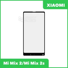 Стекло для переклейки Xiaomi Mi Mix 2 / Mi Mix 2s (черный)