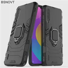 Для Xiaomi Mi 9 Lite Чехол Магнитное Кольцо На палец, Антидетонационный Жесткий чехол Для Xiaomi Mi 9 Lite Чехол Для Xiaomi Mi 9 Lite 6,39 "BSNOVT