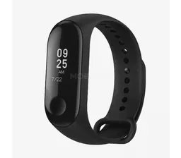 Ремешок - для Xiaomi Mi Band 3/Mi Band 4 силиконовый (black)