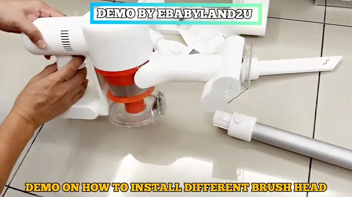 Unboxing Xiaomi Mi Handheld Cordless Handheld Vacuum Cleaner G9 Unboxing & Tutorial Global Version