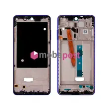 Рамка дисплея Xiaomi Mi 10T Lite/Poco X3 NFC/Poco X3 Pro - Чёрный (возможен дефект ЛКП)
