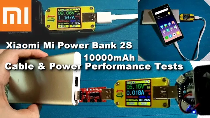 Xiaomi Mi Power bank 2S 10000mAh - Unboxing, Power Ports Test