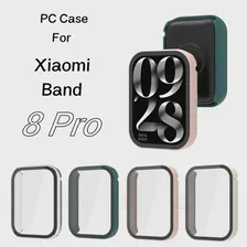 Для Xiaomi Mi Band 8 Pro Чехол для ПК с полным покрытием + Стекло Для Xiaomi Mi Band 8Pro Протектор экрана Для Mi Band 7 Pro Защитный Чехол