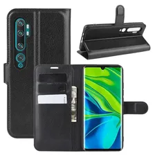 Чехол книжка для Xiaomi Mi Note 10, Mi Note 10 Pro, Mi CC9 Pro (черный)