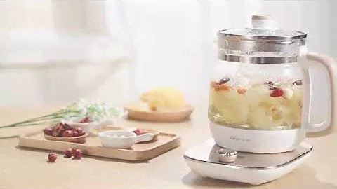 Electric Glass Kettle/ Multiple function kettle--tea maker; soup;  stew;boiled egg; hotpot; porridge