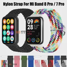 Нейлоновый Плетеный Ремешок Для Xiaomi Mi Band 8 Pro SmartWatch Сменный Браслет Для Mi Band 8 7 Pro Браслет Correa Аксессуар